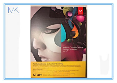 CS6 Adobe 그래픽 디자인 소프트웨어 표준 MAC 가득 차있는 학생 판 창조적인 한 벌 영어