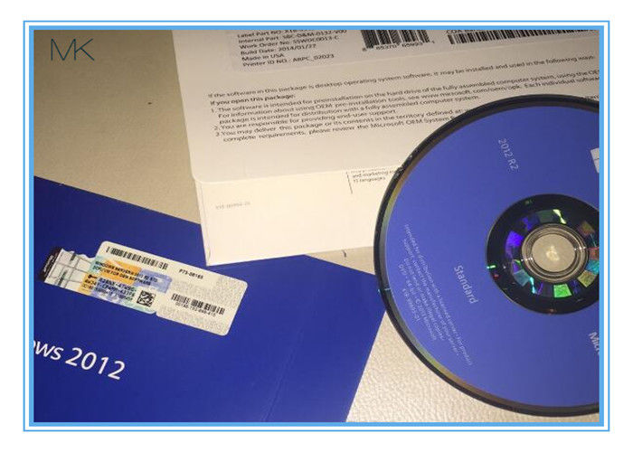Microsoft Windows 서버 2012 버전 R2 Datacenter 2 CPU - OEM 영국 일생을 사용하는