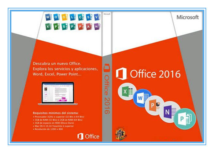 2016 열쇠 플러스 OEM 마이크로소프트 오피스 전문가, Windows 사무실 직업적인 2016년 USB 섬광 Englsih