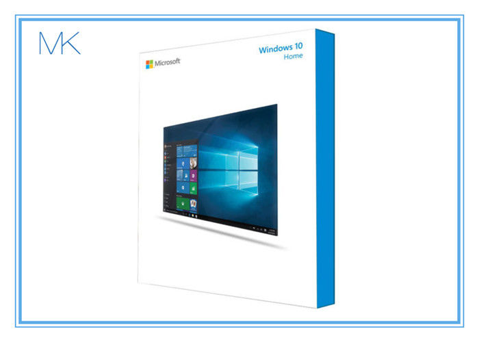 진짜 Microsoft Windows 10 가정 64 조금 Oem 가득 차있는 버전 체계 건축업자 소매 상자