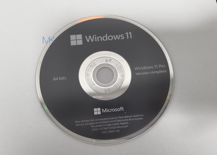 FQC-10529 마이크로 소프트 윈도우 11 프로 OEM DVD 64는 스페인어 22H2 버전을 물었습니다