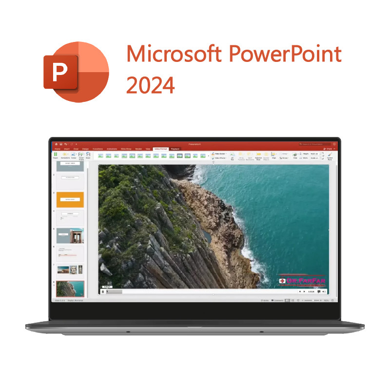 마이크로소프트 오피스 2024 가정 및 비즈니스 PC/Mac Bind 다음 단계로 작업