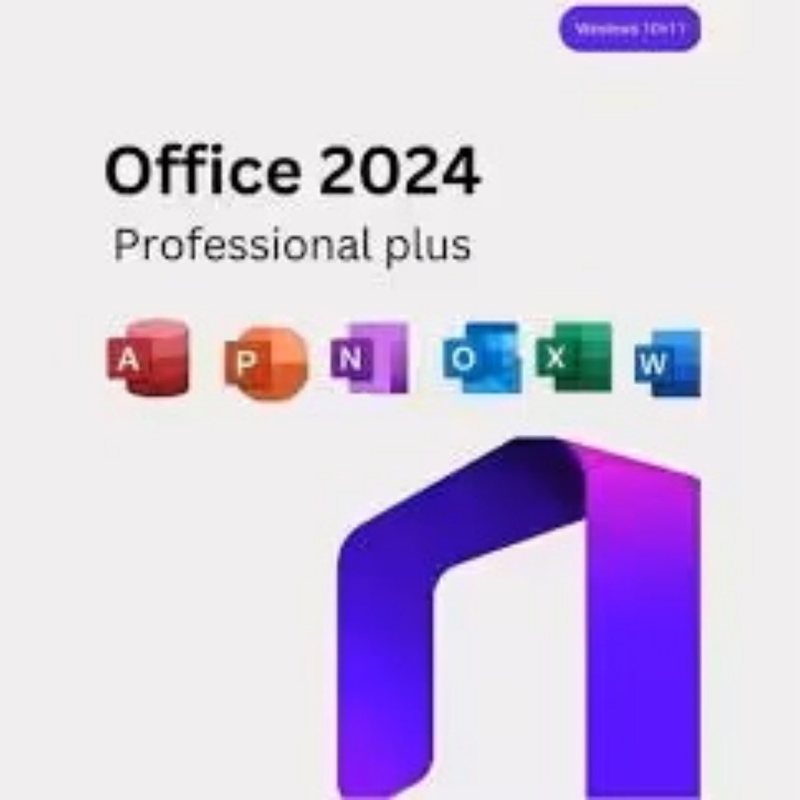 클라우드 서비스와 통합 OneDrive Microsoft Office 2024 Professional Plus for Windows OS