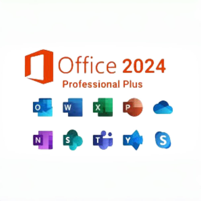 클라우드 서비스와 통합 OneDrive Microsoft Office 2024 Professional Plus for Windows OS