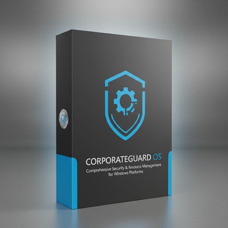 기업용 포괄적인 보안 및 리소스 관리를 제공하는 Windows 플랫폼을 지원하는 컴퓨터 OS 소프트웨어