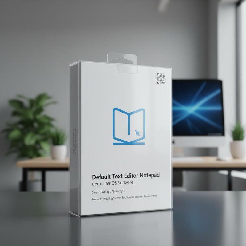 기본 텍스트 편집기 메모장 컴퓨터 OS 소프트웨어 단일 패키지 양 1 제품 비즈니스 환경용 운영 체제 솔루션