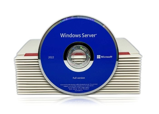세계적으로 윈도우 서버 2022 데이터센터 OEM 박스 DVD 드라이브 100% 온라인 활성화 키